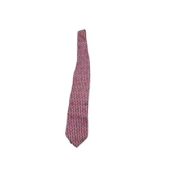 Paolo Gucci silk tie authenticated made in Italy vintage - Picture 1 of 4